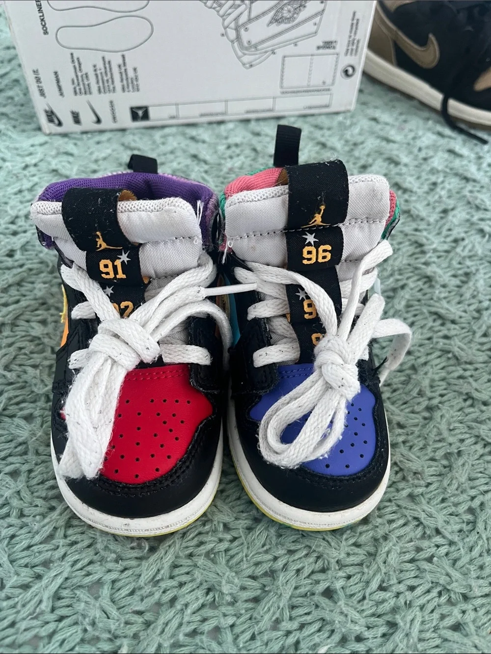 Jordan color blocked